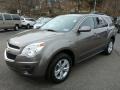 2010 Mocha Steel Metallic Chevrolet Equinox LT AWD  photo #3