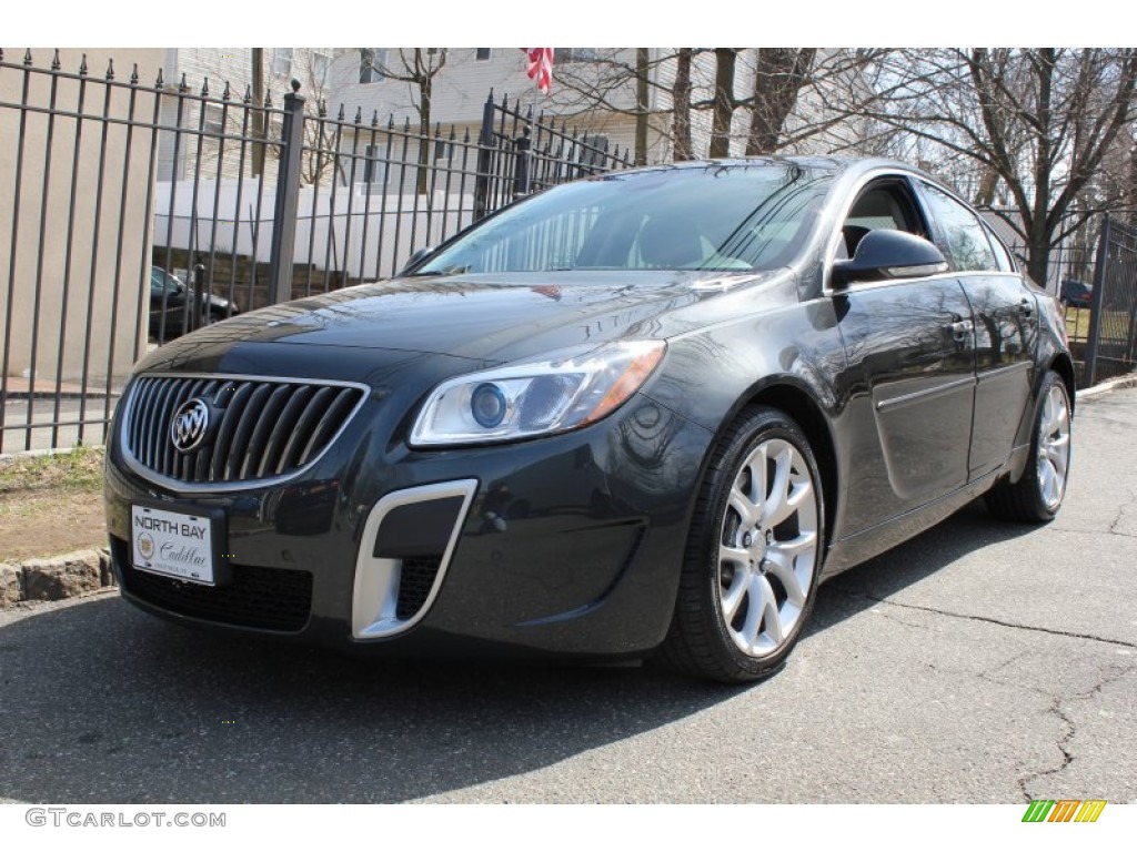 2012 Regal GS - Smoky Gray Metallic / Ebony photo #1