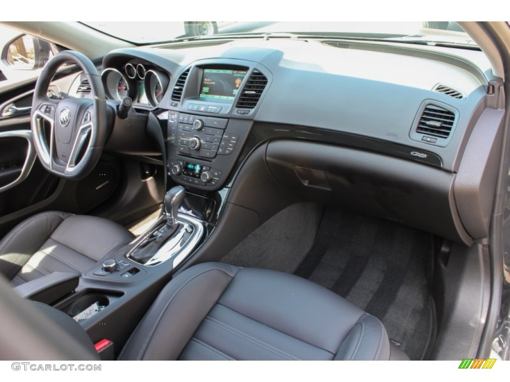 2012 Buick Regal GS Ebony Dashboard Photo #79341463