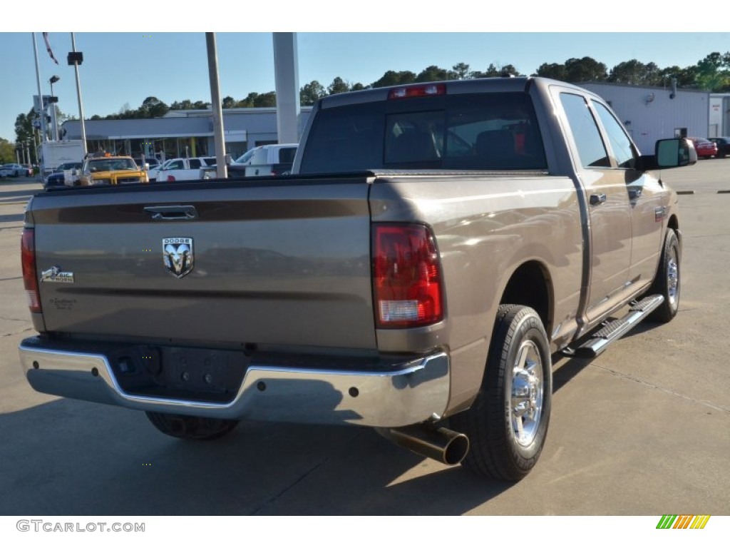 2010 Ram 2500 Big Horn Edition Crew Cab - Austin Tan Pearl / Light Pebble Beige/Bark Brown photo #5