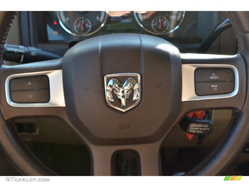 2010 Ram 2500 Big Horn Edition Crew Cab - Austin Tan Pearl / Light Pebble Beige/Bark Brown photo #20