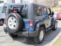 2010 Deep Water Blue Pearl Jeep Wrangler Unlimited Sport 4x4  photo #6