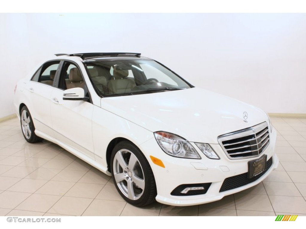 Arctic White Mercedes-Benz E