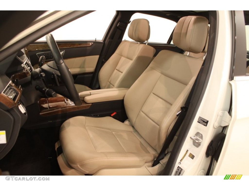 2010 E 350 4Matic Sedan - Arctic White / Almond Beige photo #7