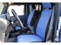2010 Deep Water Blue Pearl Jeep Wrangler Unlimited Sport 4x4  photo #14