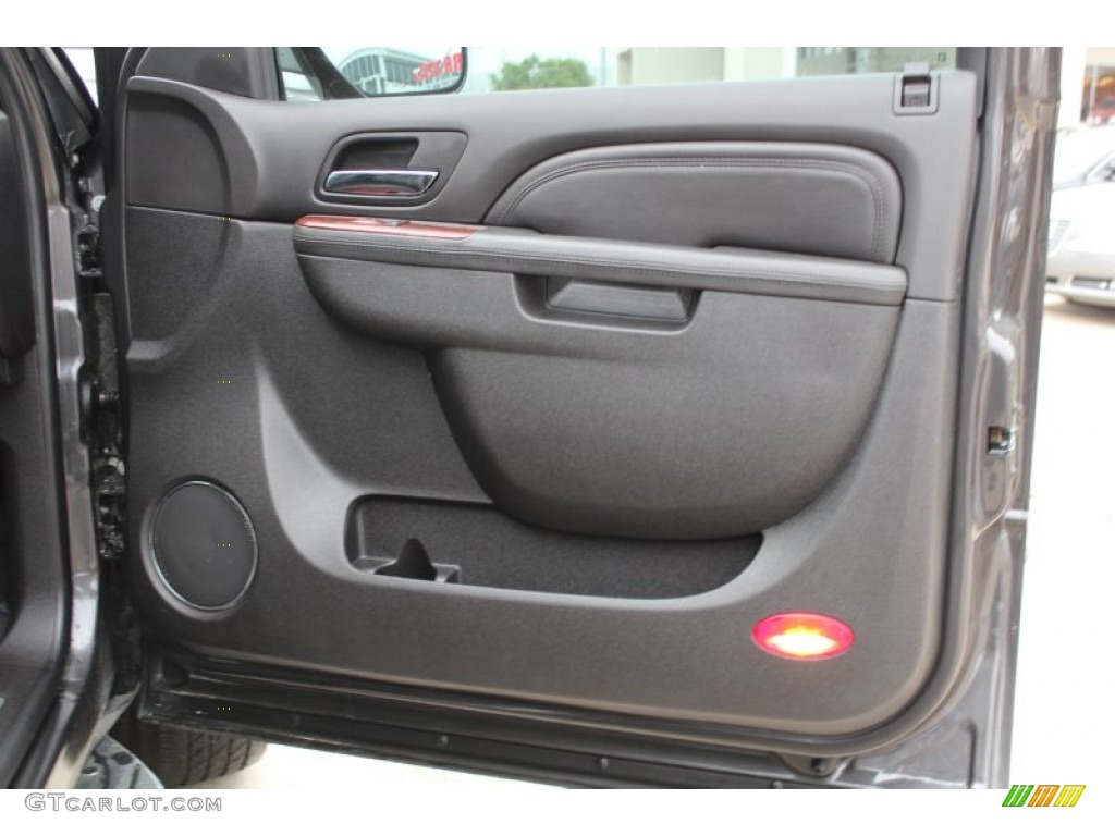 2010 Cadillac Escalade Standard Escalade Model Ebony Door Panel Photo #79343243