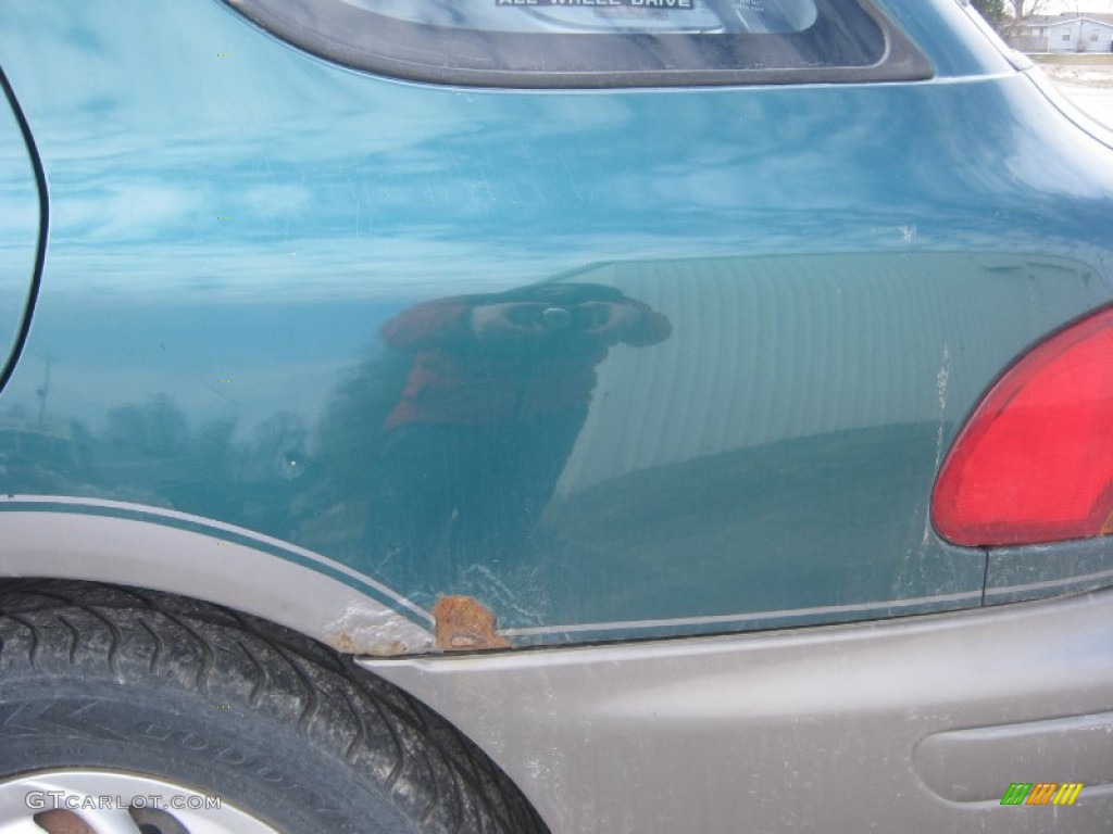 1999 Impreza Outback Sport - Acadia Green Pearl Metallic / Gray photo #6