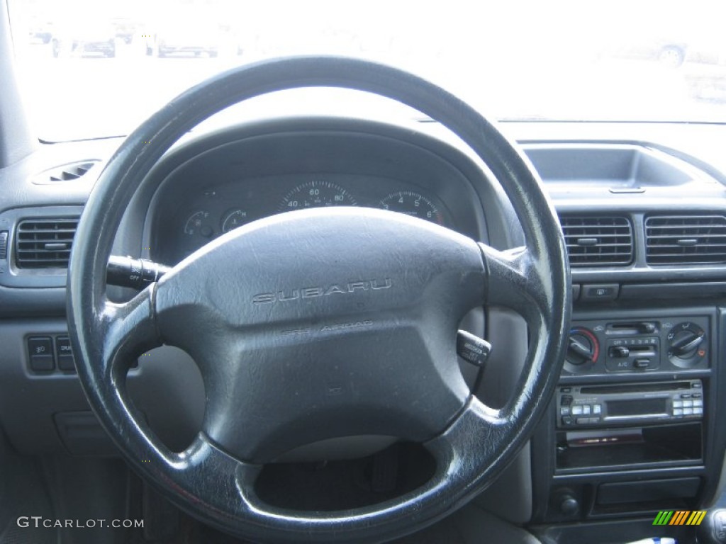 1999 Impreza Outback Sport - Acadia Green Pearl Metallic / Gray photo #13