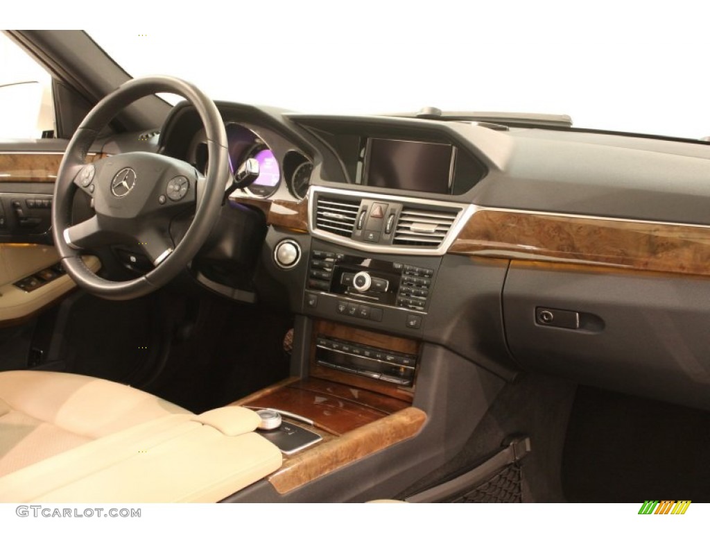 2010 E 350 4Matic Sedan - Arctic White / Almond Beige photo #26