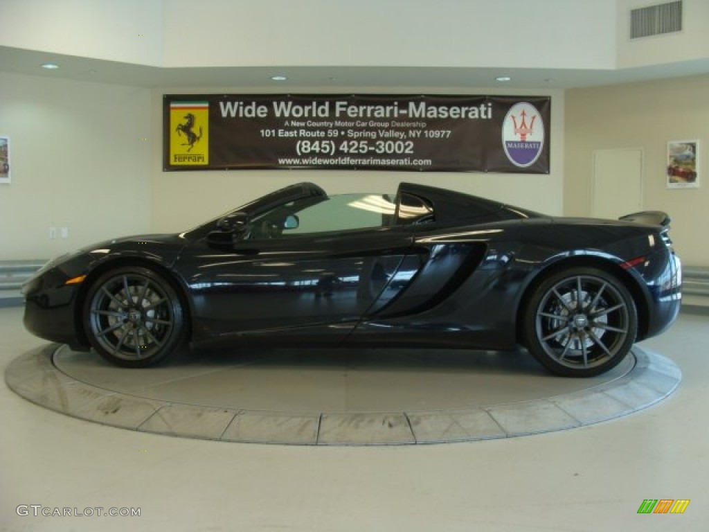 Carbon Black 2013 McLaren MP4-12C 12C Spider Exterior Photo #79344733