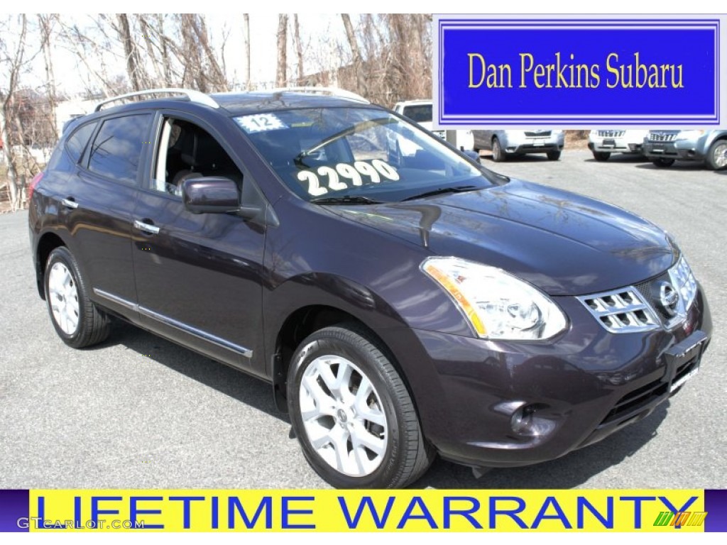 Black Amethyst Nissan Rogue