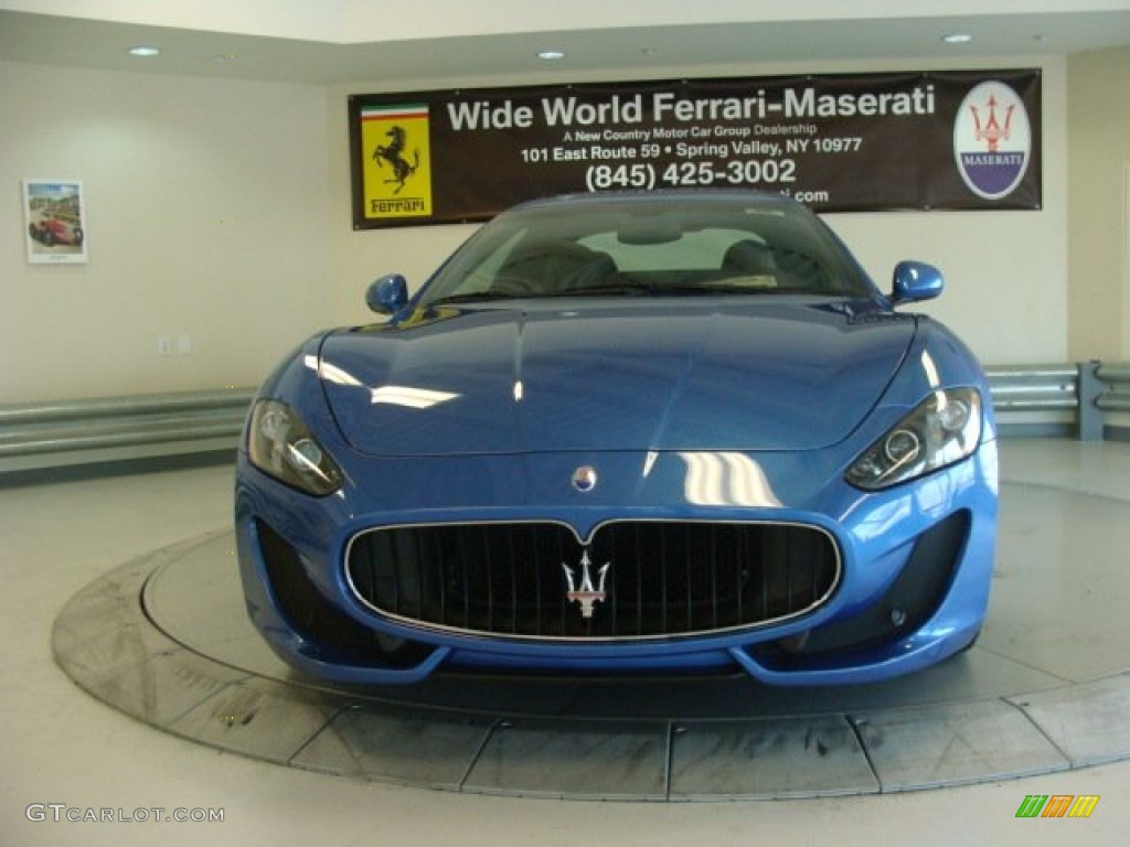 2013 GranTurismo Sport Coupe - Blu Sofisticato (Sport Blue Metallic) / Nero photo #2