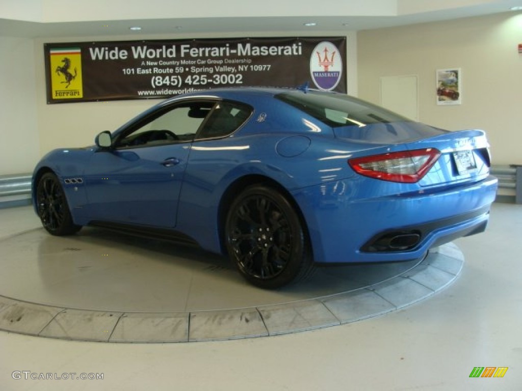 2013 GranTurismo Sport Coupe - Blu Sofisticato (Sport Blue Metallic) / Nero photo #5