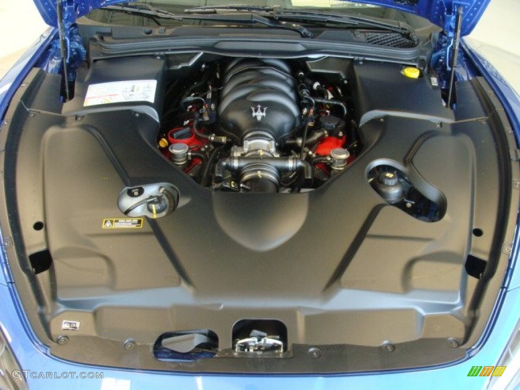 2013 Maserati GranTurismo Sport Coupe 4.7 Liter DOHC 32-Valve VVT V8 Engine Photo #79346494