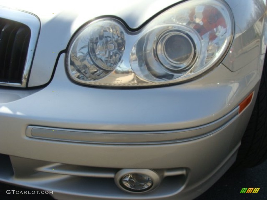 2005 Sonata GLS V6 - Bright Silver / Black photo #27