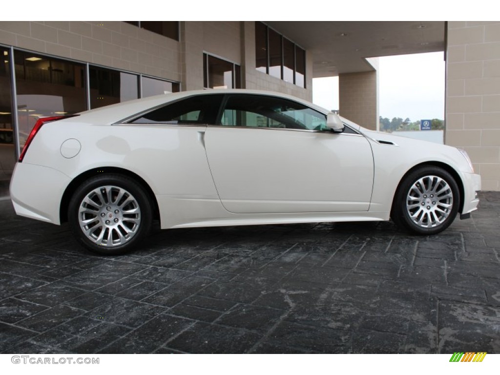 White Diamond Tricoat 2013 Cadillac CTS Coupe Exterior Photo #79347176
