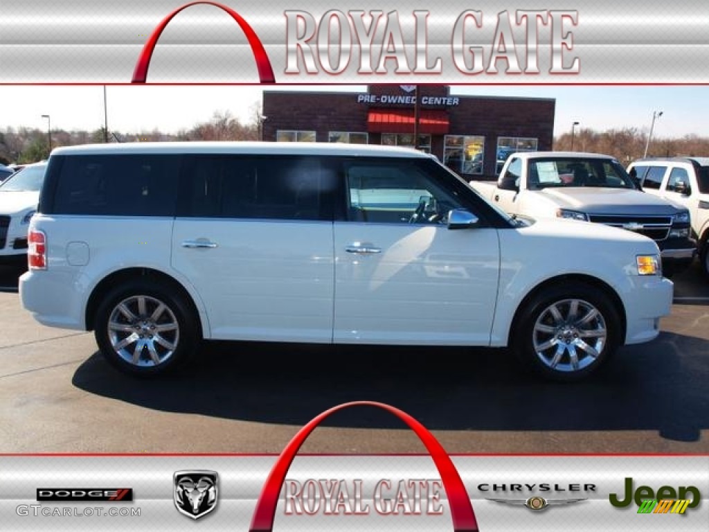 2009 Flex Limited AWD - White Suede Clearcoat / Medium Light Stone photo #1