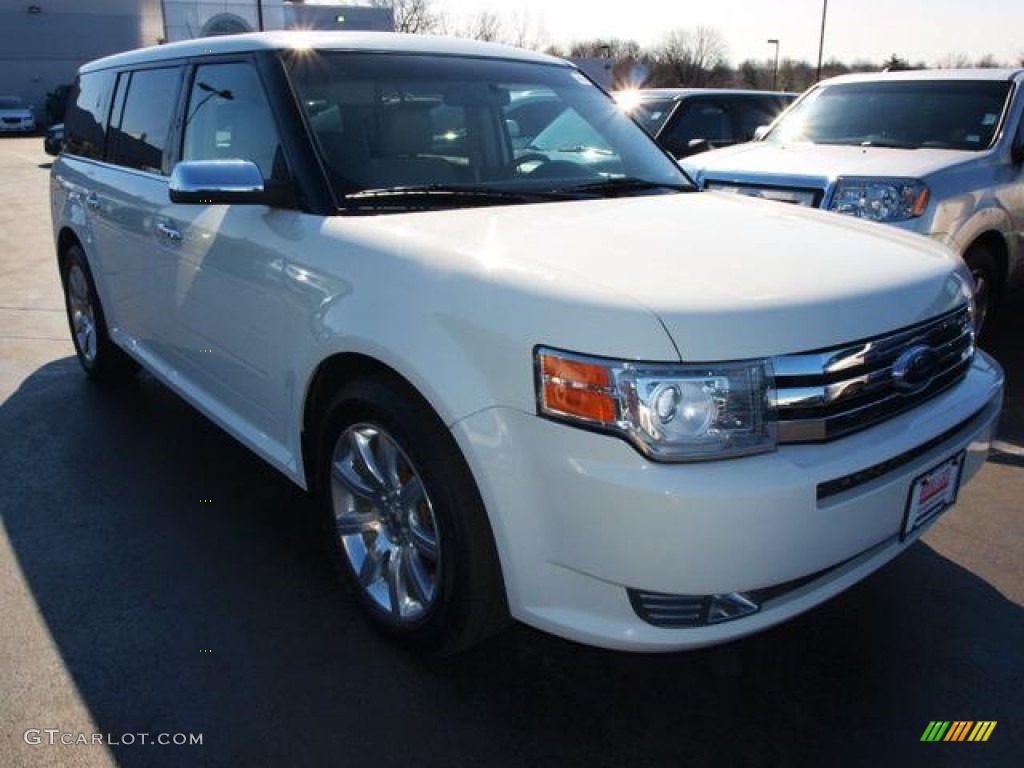 2009 Flex Limited AWD - White Suede Clearcoat / Medium Light Stone photo #2