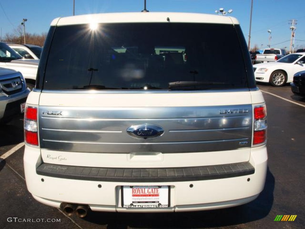 2009 Flex Limited AWD - White Suede Clearcoat / Medium Light Stone photo #6