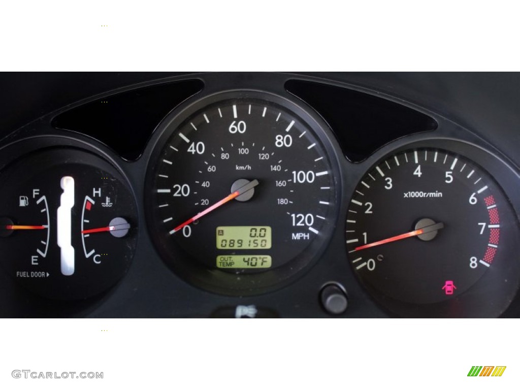 2004 Forester 2.5 XS - Java Black Pearl / Gray photo #16