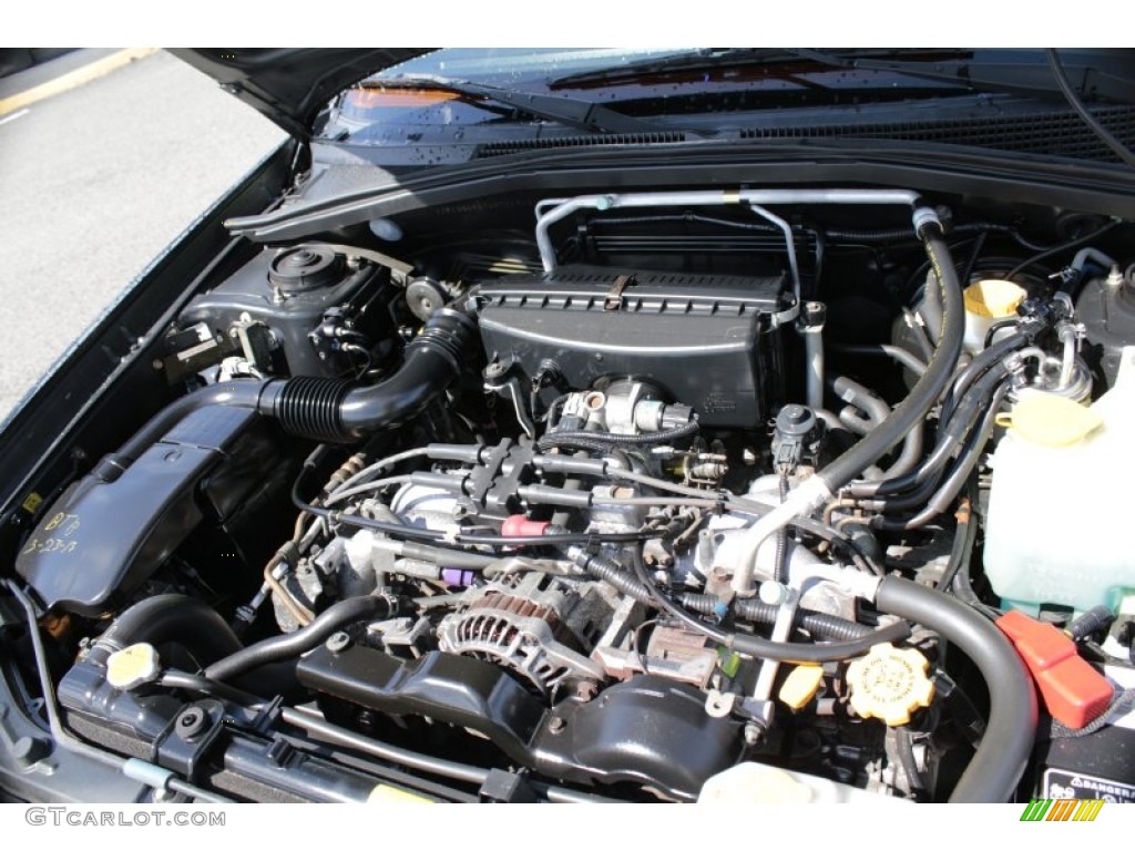 2004 Forester 2.5 XS - Java Black Pearl / Gray photo #26
