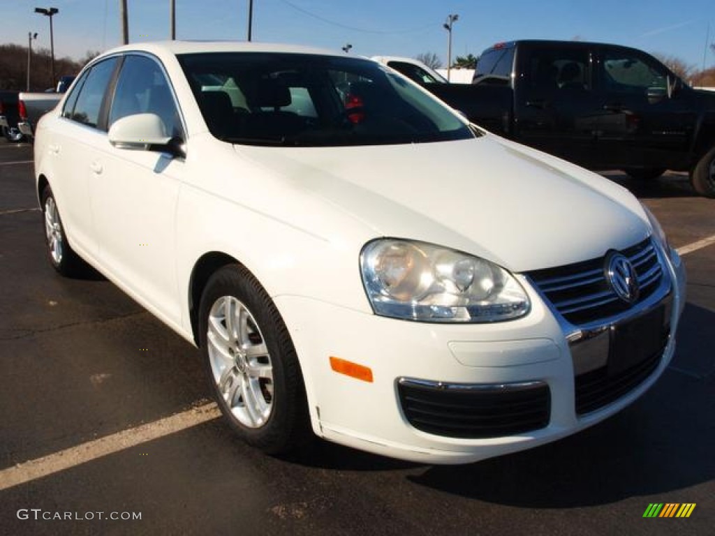 Campanella White 2007 Volkswagen Jetta 2.5 Sedan Exterior Photo #79348679