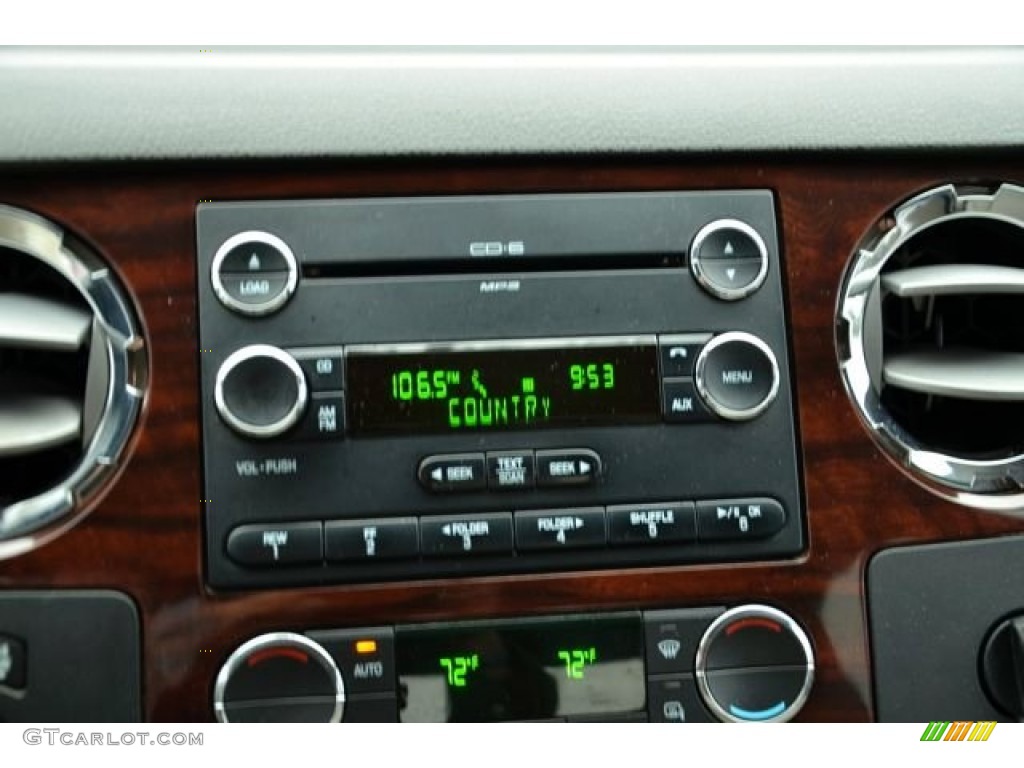 2010 Ford F250 Super Duty Lariat Crew Cab 4x4 Audio System Photos