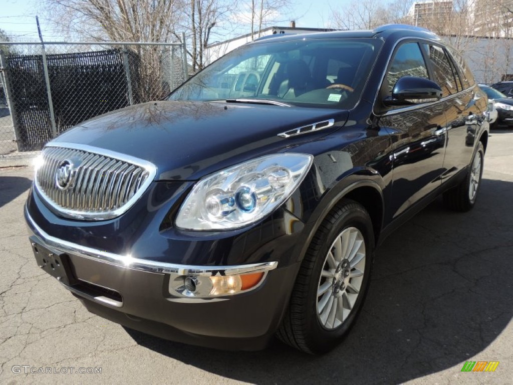 2011 Enclave CXL AWD - Ming Blue Metallic / Ebony/Ebony photo #1