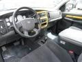 2004 Dodge Ram 1500 Dark Slate Gray/Yellow Accents Interior Prime Interior Photo