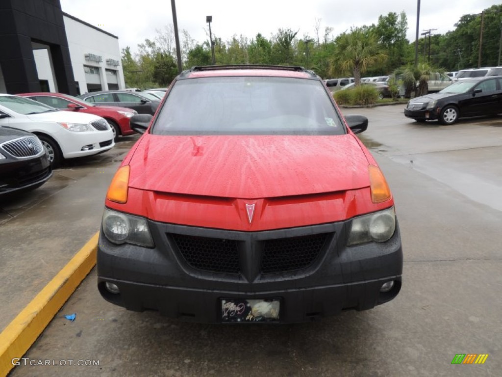 2001 Aztek GT - Bright Red / Dark Gray photo #3