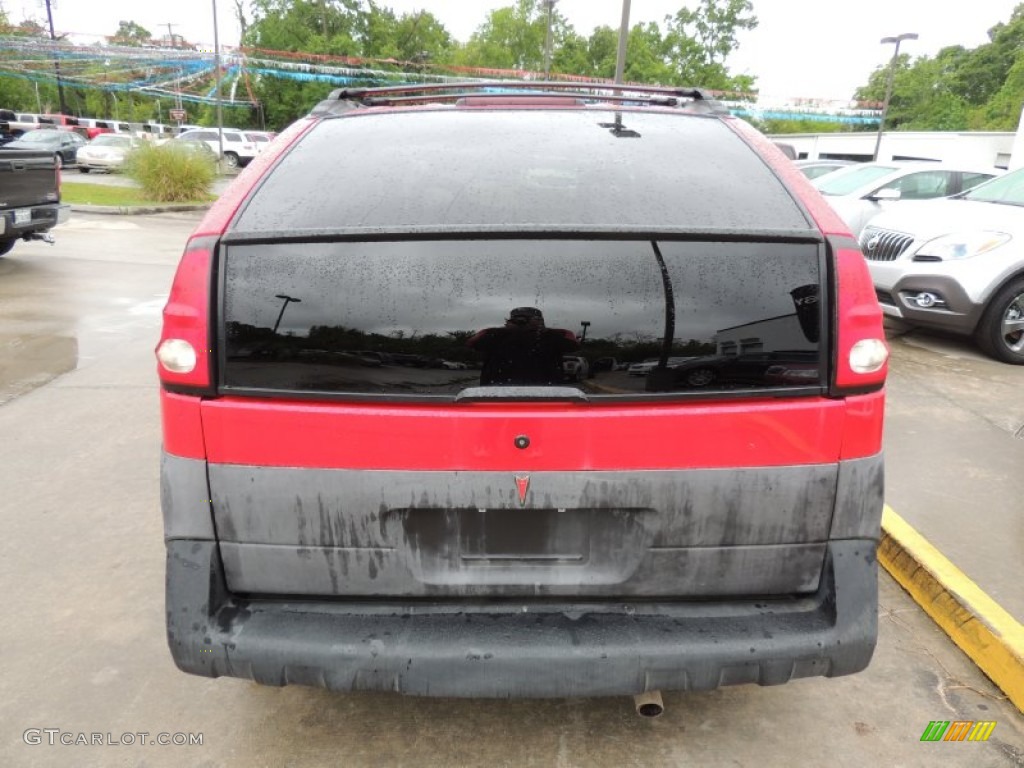 2001 Aztek GT - Bright Red / Dark Gray photo #5