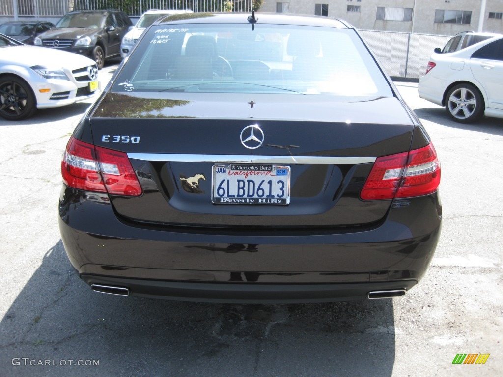 2010 E 350 Sedan - Cuprite Brown / Natural Beige photo #3