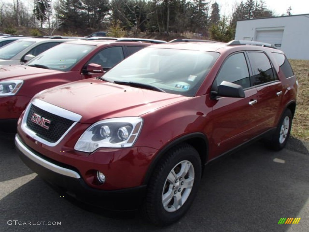 Red Jewel Tintcoat 2010 GMC Acadia SLE AWD Exterior Photo #79350975