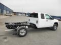 Summit White - Sierra 2500HD Extended Cab 4x4 Chassis Photo No. 21