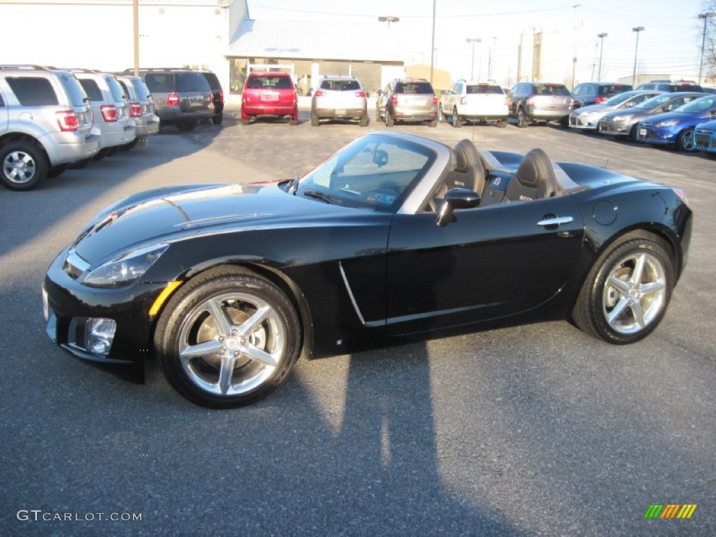 Black Onyx 2008 Saturn Sky Red Line Roadster Exterior Photo #79351198