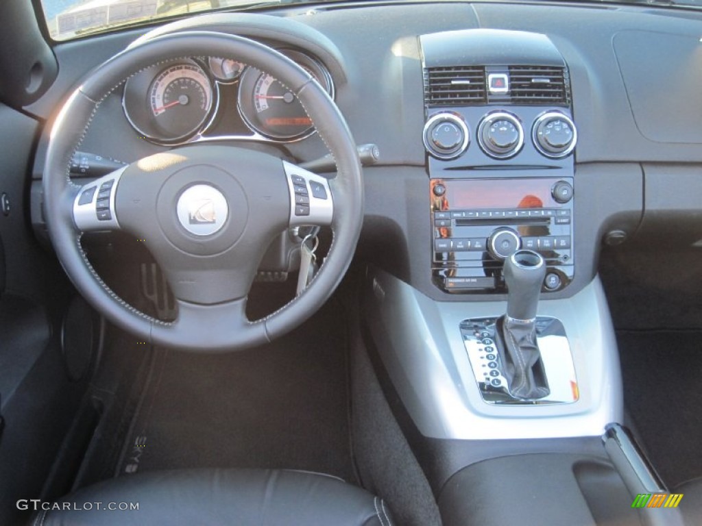 2008 Saturn Sky Red Line Roadster Black Dashboard Photo #79351281