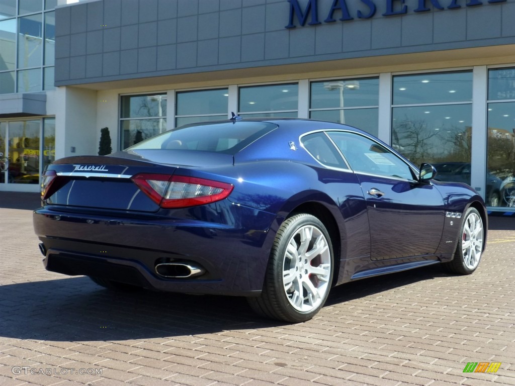 Blu Oceano (Blue Metallic) 2013 Maserati GranTurismo Sport Coupe Exterior Photo #79351393