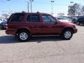 2001 Burnt Cherry Red Pearl Nissan Pathfinder LE 4x4  photo #7
