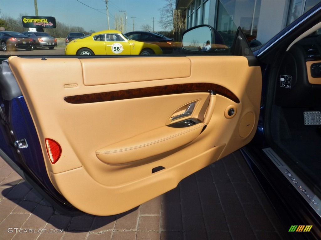 2013 Maserati GranTurismo Sport Coupe Cuoio Door Panel Photo #79351705