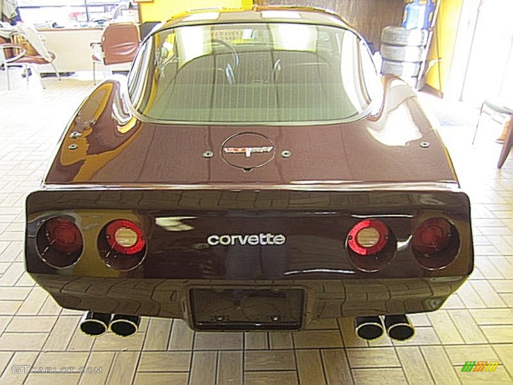 1980 Corvette Coupe - Dark Claret / Claret photo #3