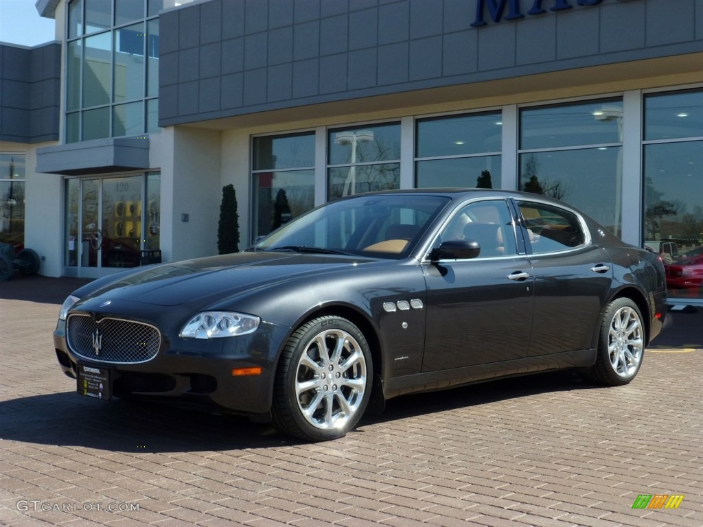 Grigio Granito (Dark Grey) 2007 Maserati Quattroporte Executive GT Exterior Photo #79352272