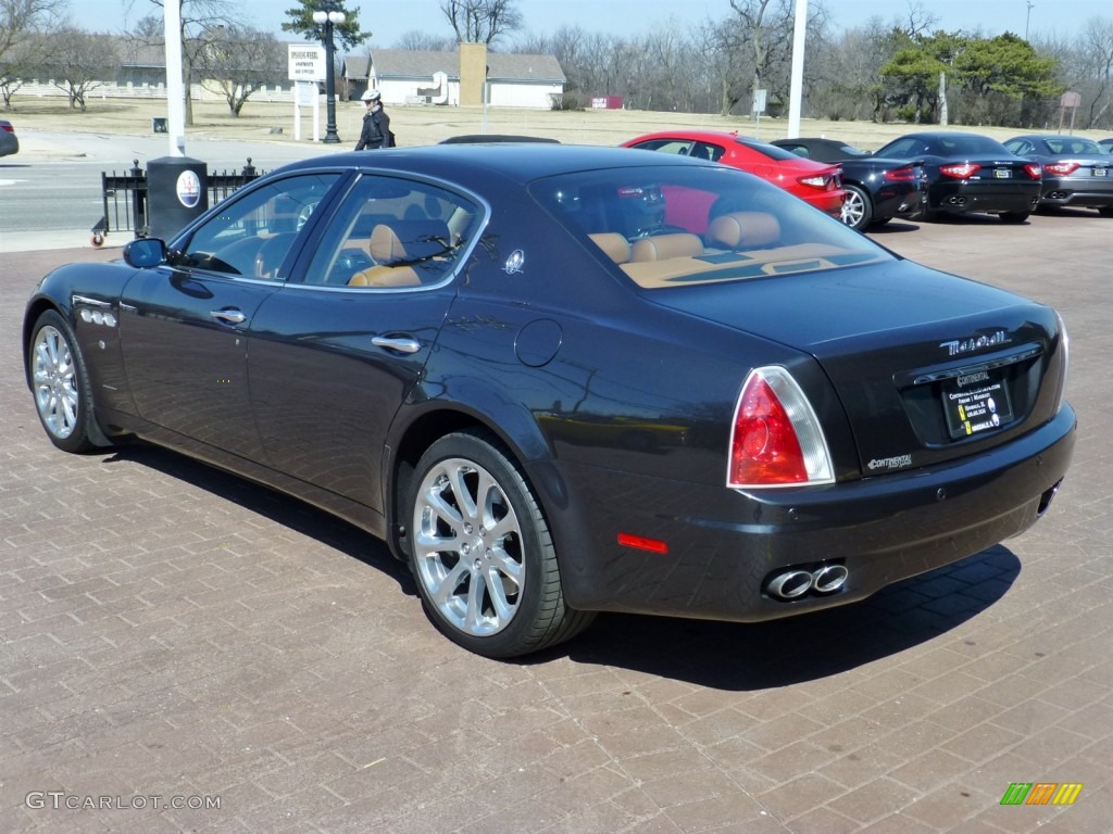 2007 Quattroporte Executive GT - Grigio Granito (Dark Grey) / Cuoio photo #6