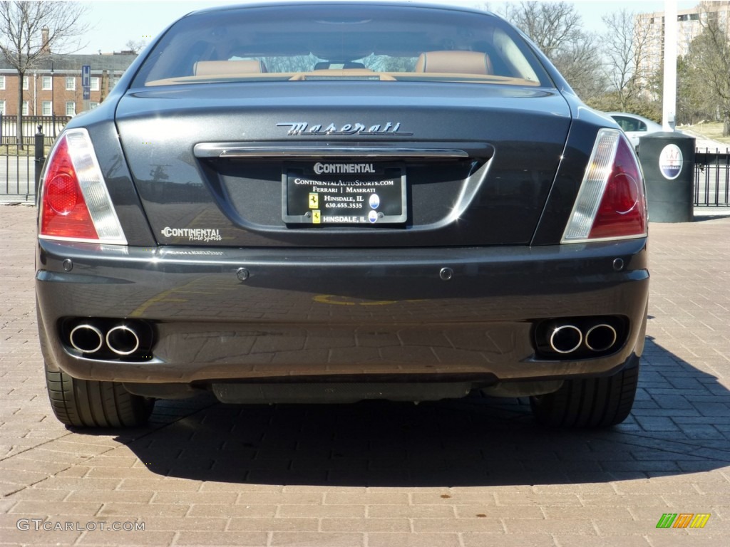 2007 Quattroporte Executive GT - Grigio Granito (Dark Grey) / Cuoio photo #7