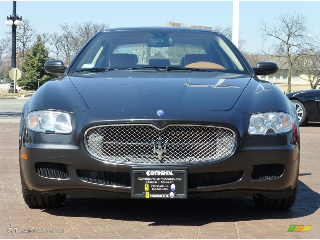 2007 Quattroporte Executive GT - Grigio Granito (Dark Grey) / Cuoio photo #13