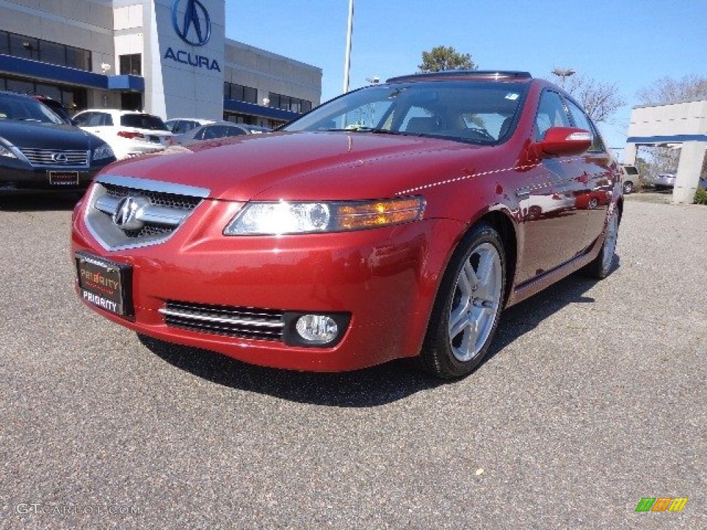 Moroccan Red Pearl Acura TL