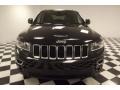 2014 Brilliant Black Crystal Pearl Jeep Grand Cherokee Laredo 4x4  photo #2
