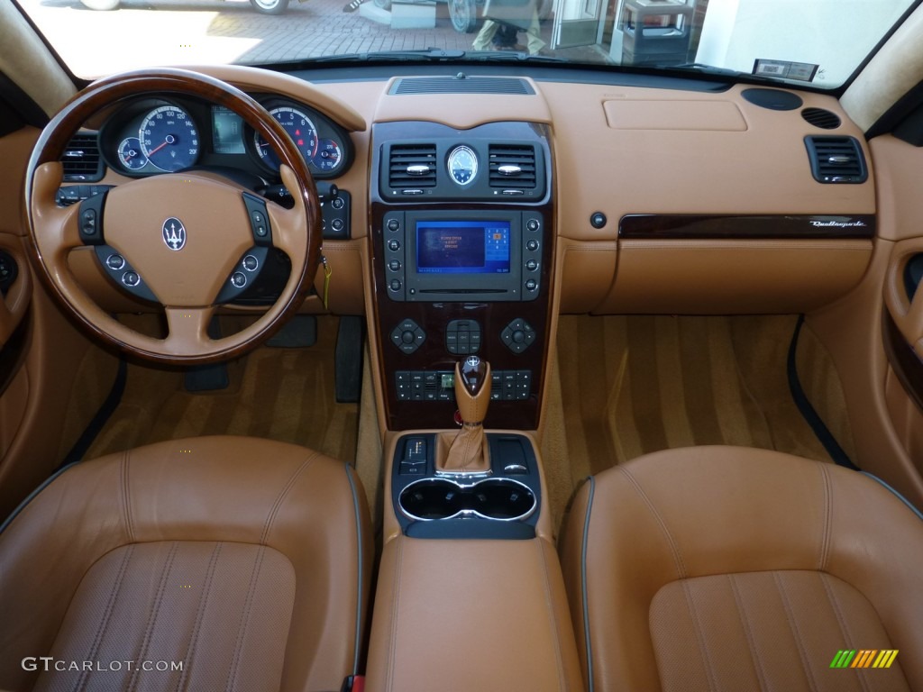 2007 Maserati Quattroporte Executive GT Cuoio Dashboard Photo #79352969