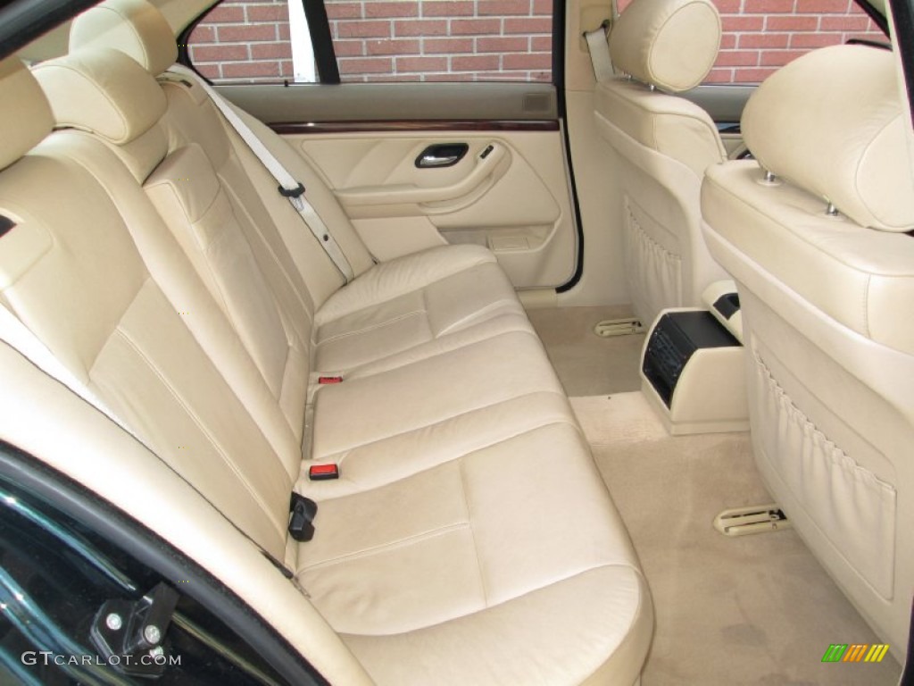 2003 5 Series 530i Sedan - Oxford Green Metallic / Sand Beige photo #18