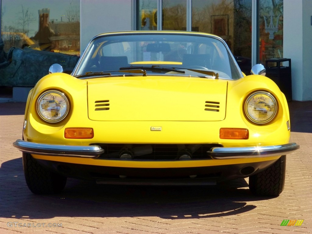 Yellow 1974 Ferrari Dino 246 GTS Exterior Photo #79353651