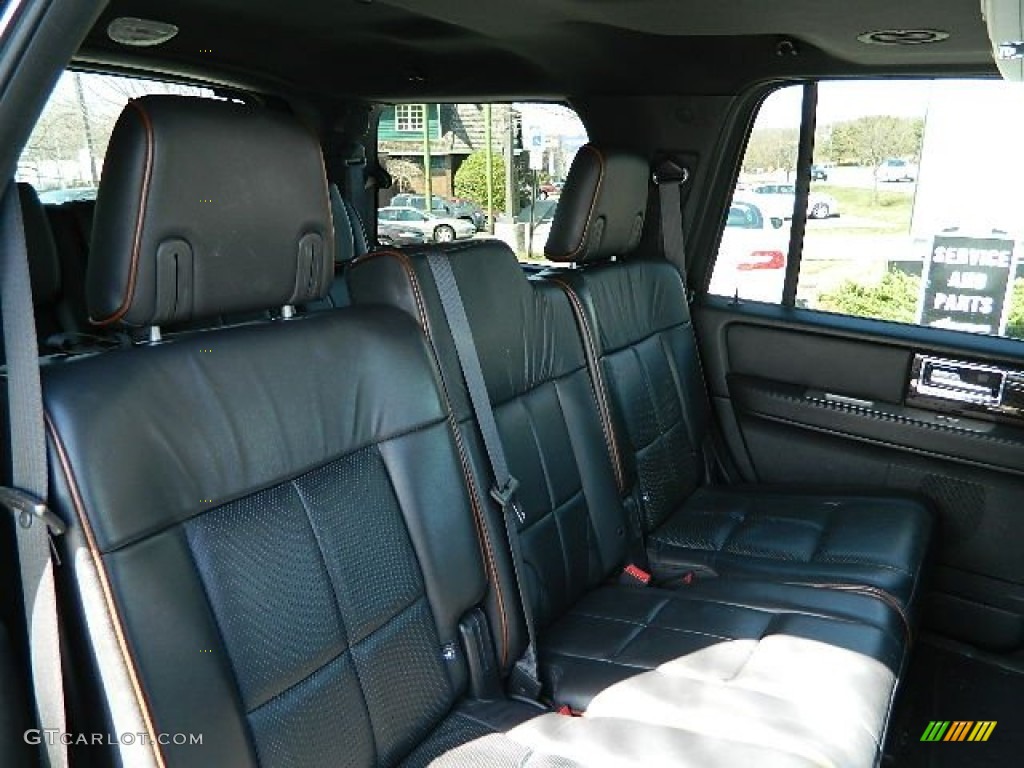 2008 Navigator Luxury 4x4 - Black / Charcoal Black photo #16